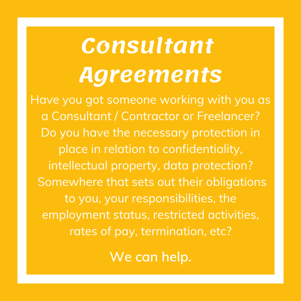 Consultant Freelancer Agreements