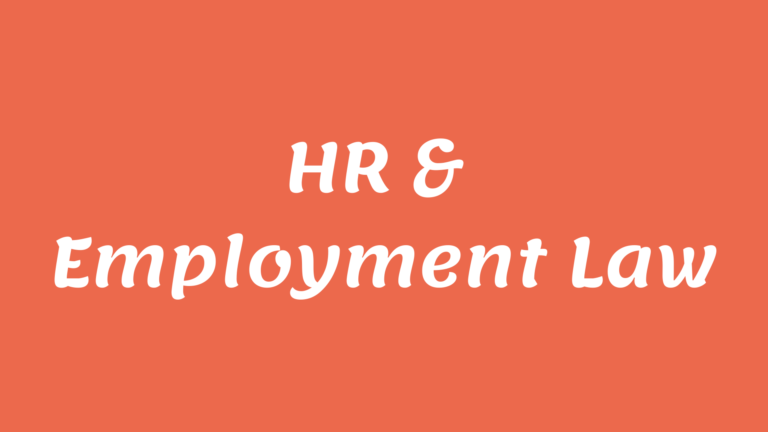 HR & Employment Law